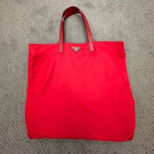 Prada Nylon Tote Bag